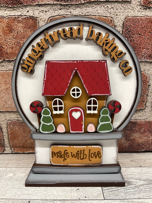 Painted - Gingerbread Baking Co. Water Globe