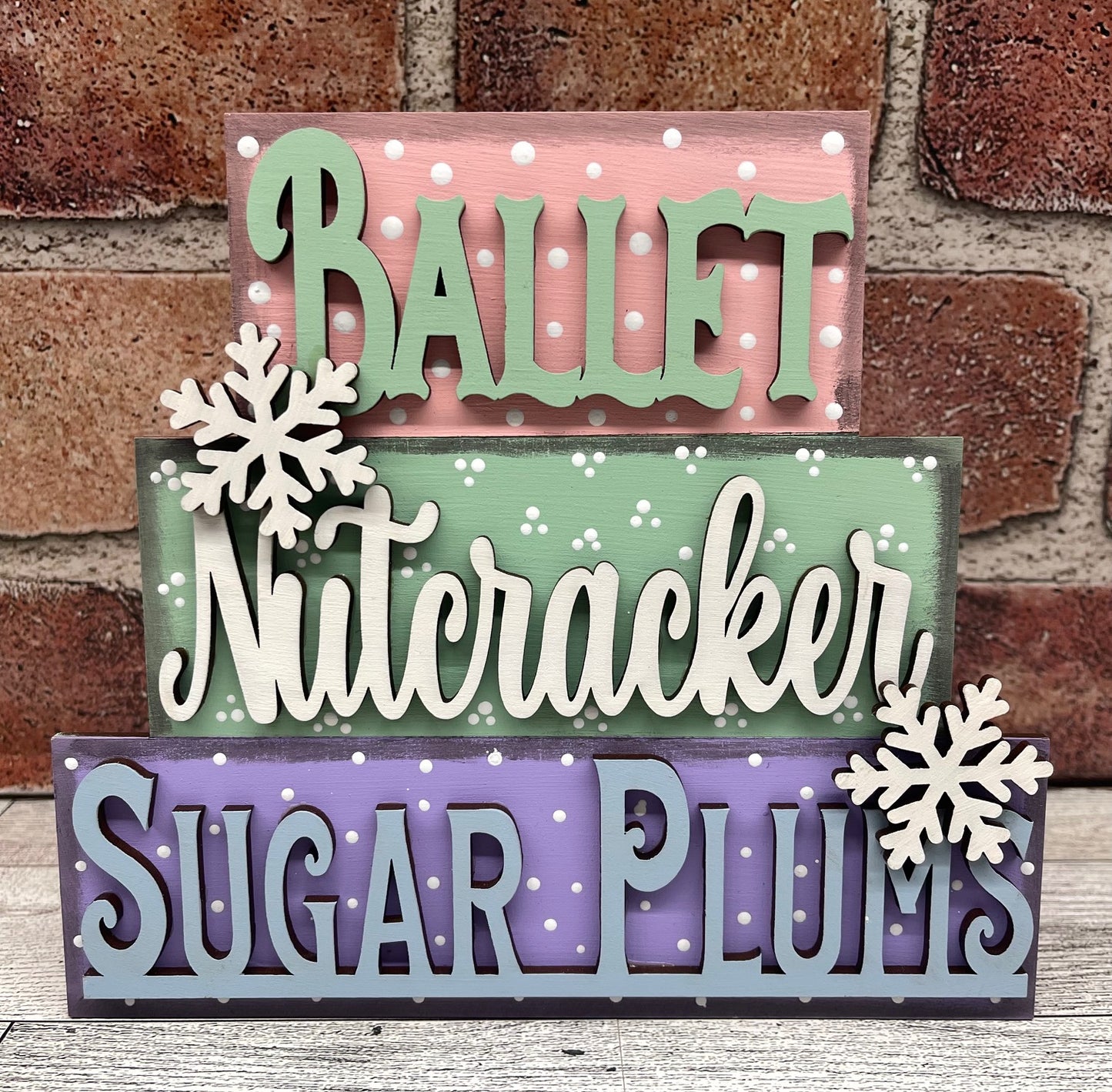 Painted - Nutcracker Word Stander