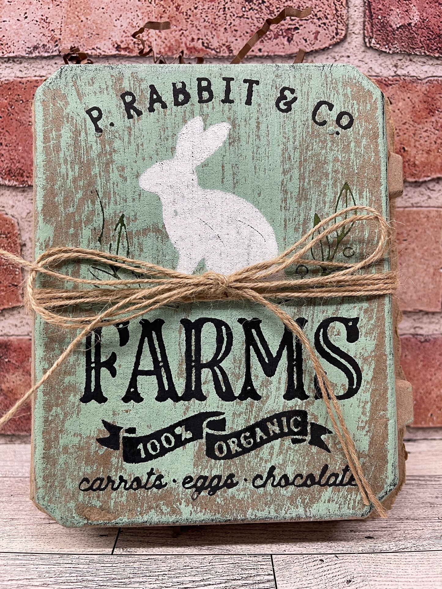 Painted Easter Egg Carton Goodie Box - Group# 3