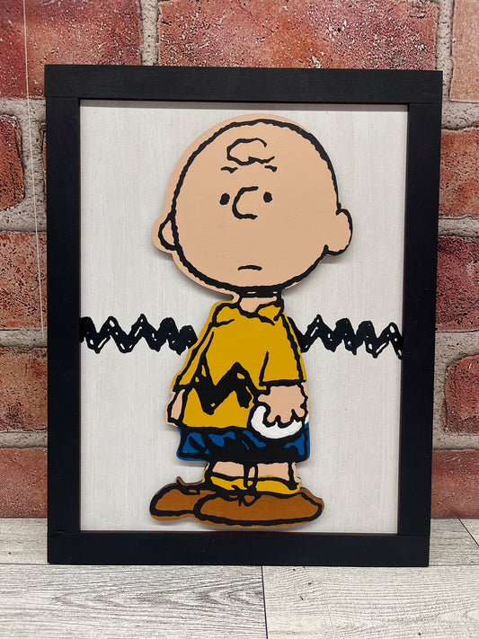 Charlie Brown  - Peanuts Gang Cutout unpainted wood ready for you to paint
