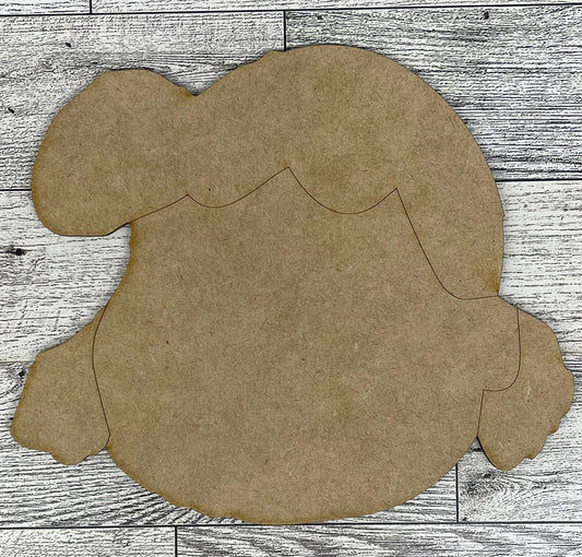 Lucy  - Peanuts Gang Cutout unpainted wood ready for you to paint