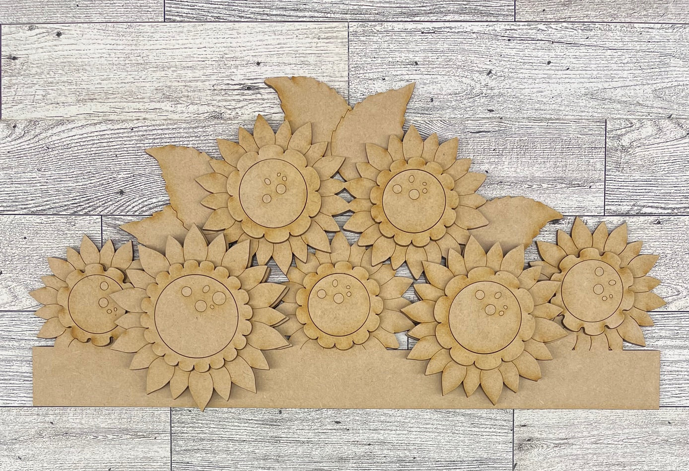 July 2025 Sign insert only - Hello Door Sign Insert only unpainted cutouts - doesn't include the door sign backer