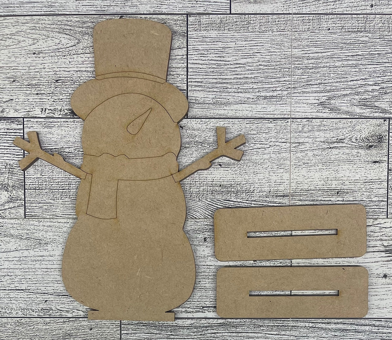 You Need to Chill Snowman Cutouts - unpainted wooden cutouts, ready for you to paint