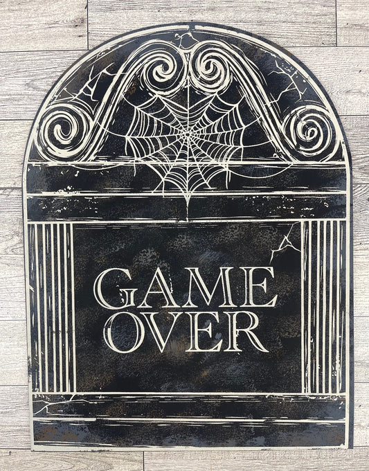 Tombstone cutouts - unpainted wooden cutouts, ready for you to paint