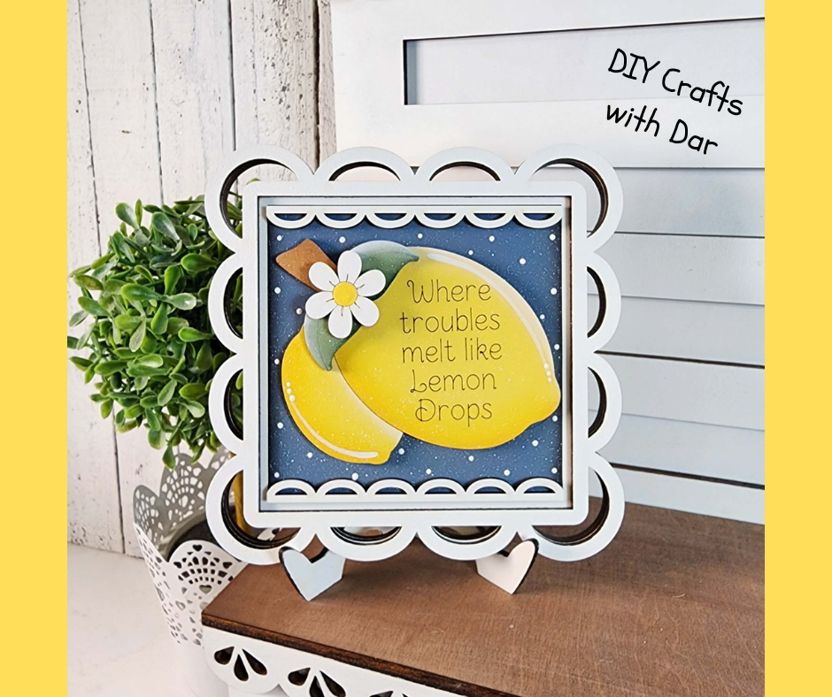 Lacey Frame for sign - wood cutouts - unpainted wooden cutouts, ready for you to paint