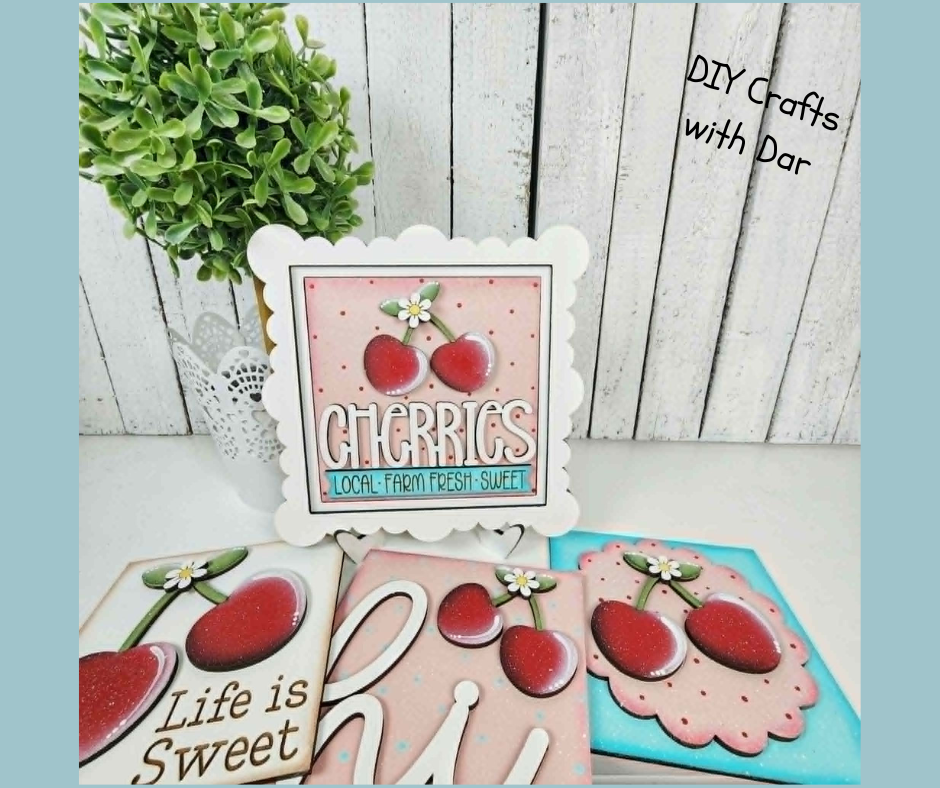 Scalloped Frame for sign - wood cutouts - unpainted wooden cutouts, ready for you to paint