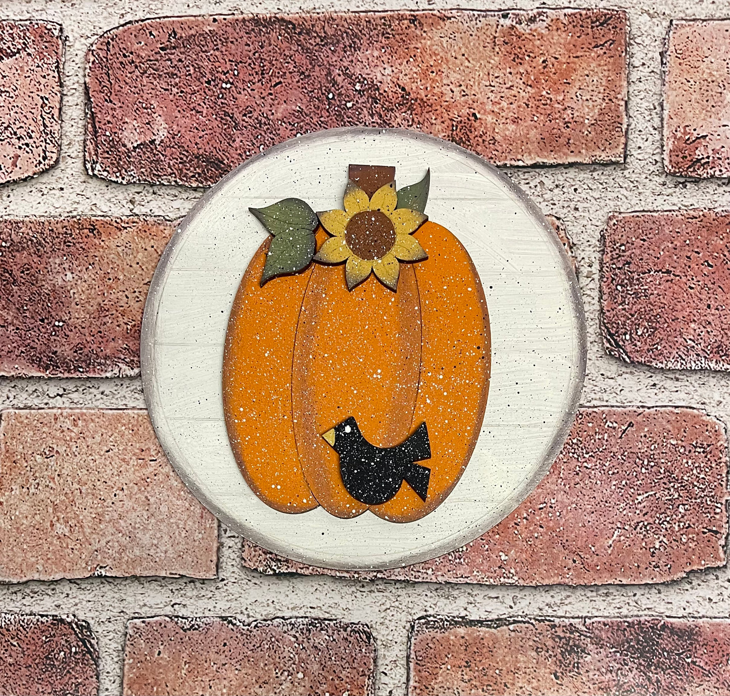 Pumpkin insert for changeable sign, unpainted ready for you to finish