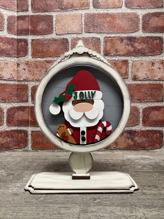 Santa insert for changeable sign, unpainted ready for you to finish