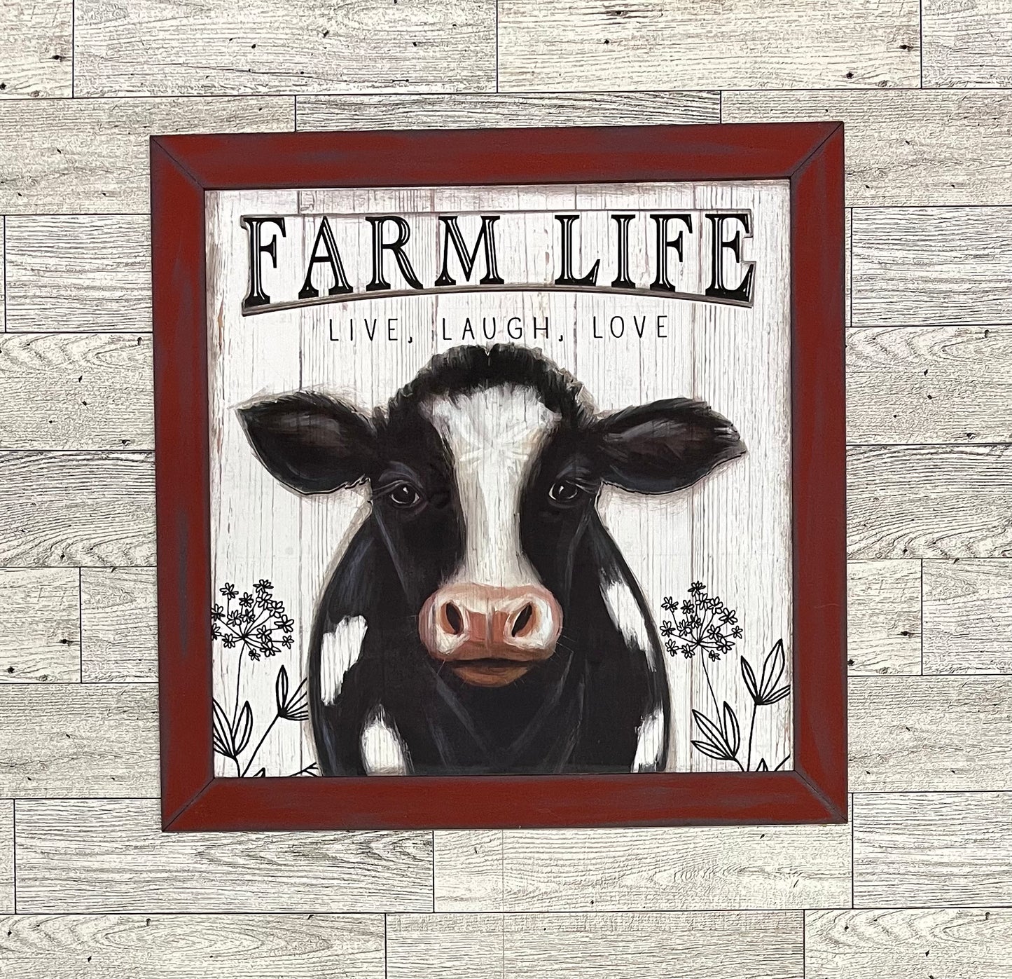 Farm Life and Locally Grown Sign cutouts, unfinished cutouts with or without Round Door sign piece