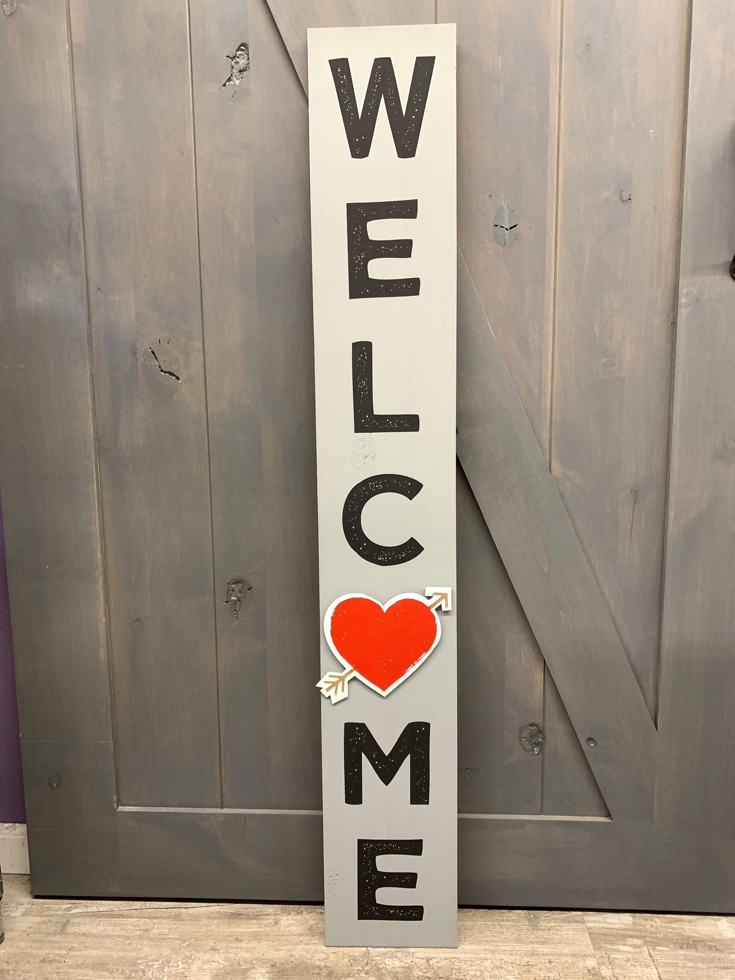 Unfinished Wood - Welcome sign 8 pieces